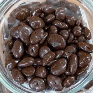 Chocolate covered raisins
