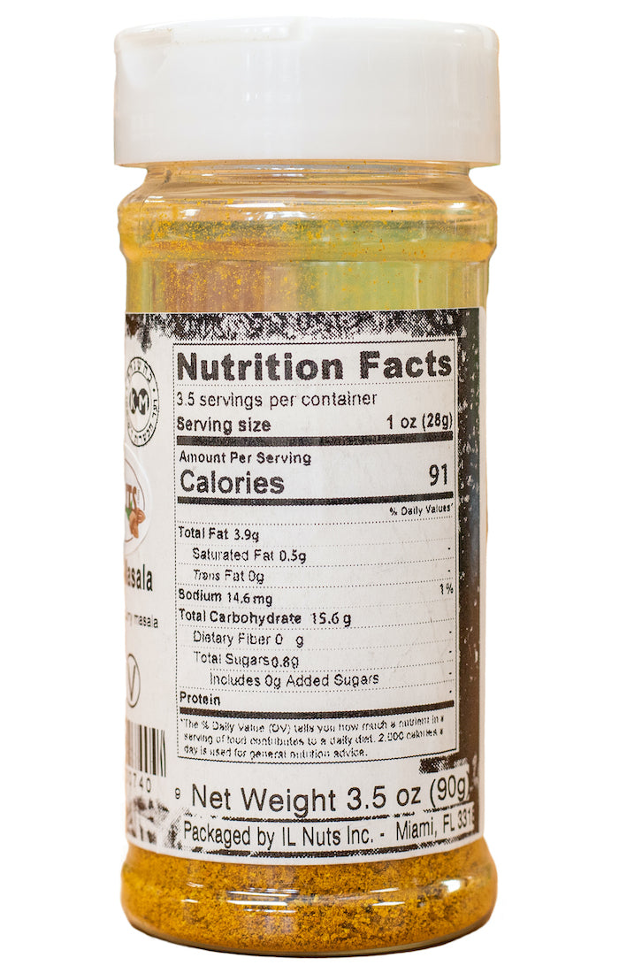 Curry Masala Nutrition Facts
